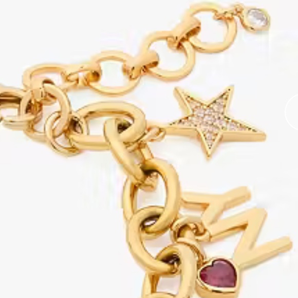 NEW kate spade new york Hit The City Charm NYC Gold Tone Bracelet 7.25”-8.75” - Picture 13 of 15